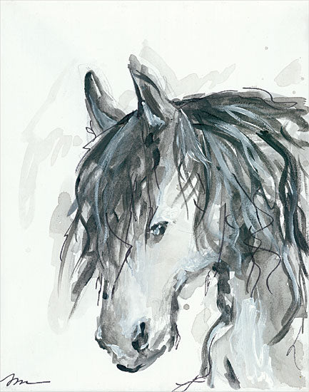Jessica Mingo JM442 - JM442 - Nobel 3 - 12x16 Horse, Portrait, Abstract from Penny Lane