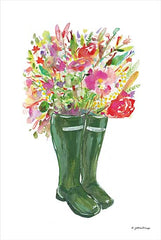 JM475 - Blooms and Boots - 12x18