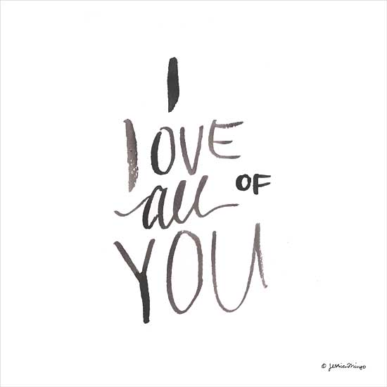 Jessica Mingo JM482 - JM482 - I Love All of You - 12x12 I Love All of You, Signs, Typography, Love from Penny Lane