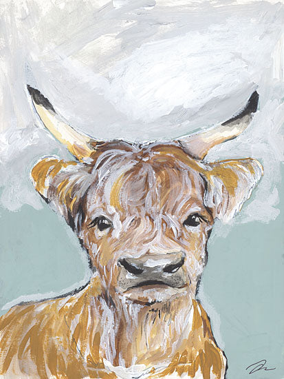 Jessica Mingo JM557 - JM557 - Longhorn - 12x16 Animals, Cow, Longhorn, Portrait, Farm Animal from Penny Lane