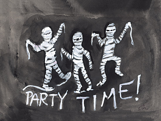 Jessica Mingo JM566 - JM566 - Dancing Mummies - 16x12 Halloween, Mummies, Dancing Mummies, Fall, Party Time!, Typography, Signs, Textual Art, Chalkboard from Penny Lane