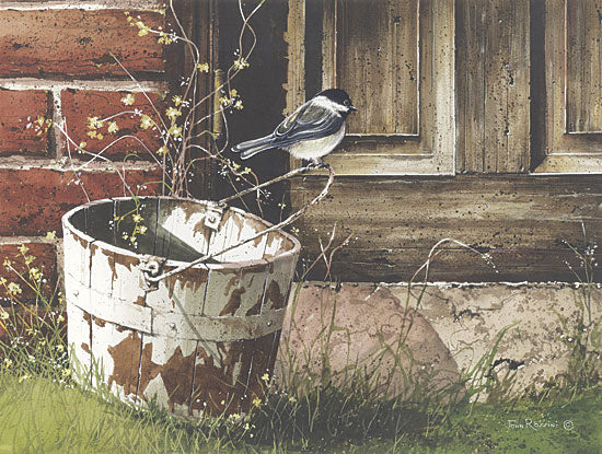 John Rossini JR202 - Chickadee at the Door - Chickadee, Bucket, Front Porch from Penny Lane Publishing