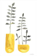 KAM151 - Fern in Mustard Vase 2 - 12x16