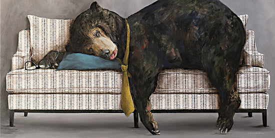 Kamdon Kreations KAM432 - KAM432 - Bearing the Grind - 18x9 Bear, Whimsical, Leisure, Couch from Penny Lane