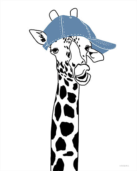 Kamdon Kreations KAM469 - KAM469 - Team Roster Giraffe - 12x16 Giraffe, Baseball Hat, Children, Whimsical from Penny Lane