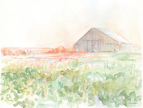 Kamdon Kreations KAM524 - KAM524 - Just Before Supper - 16x12 Abstract, Farm, Barn, Field, Landscape from Penny Lane