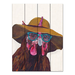 KAM527PAL - Don't Be a Chicken Just Wear the Glasses - 12x16