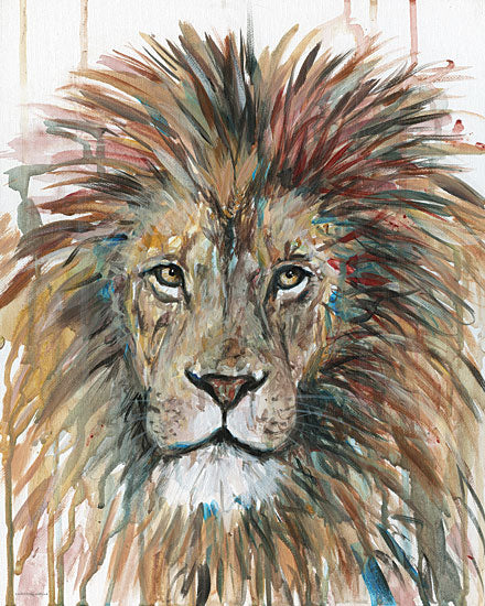 Kamdon Kreations KAM645 - KAM645 - Head of the House - 12x16 Abstract, Lion, Wild Animal, Portrait from Penny Lane