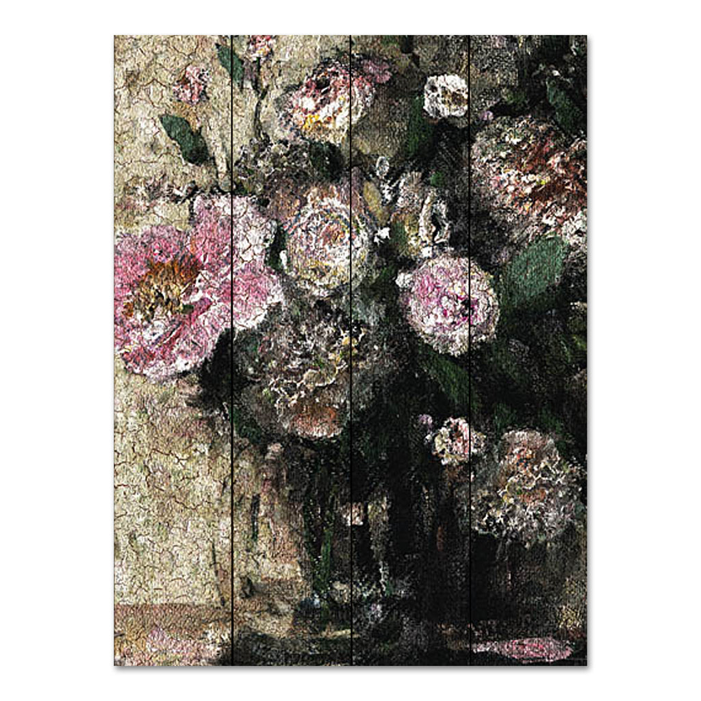 Kamdon Kreations KAM660PAL - KAM660PAL - Study of Light - 12x16 Abstract, Flowers, Bouquet, Vase, Textured Art, Pink Flowers from Penny Lane