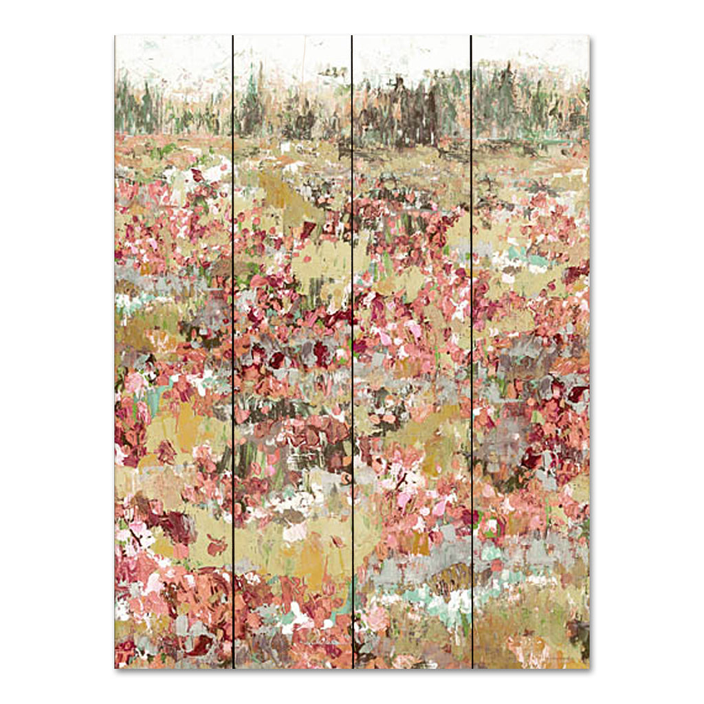 Kamdon Kreations KAM661PAL - KAM661PAL - Wild Flowers in France - 12x16 Abstract, Wildflowers, Landscape, Brush Strokes, Meadow, Spring from Penny Lane