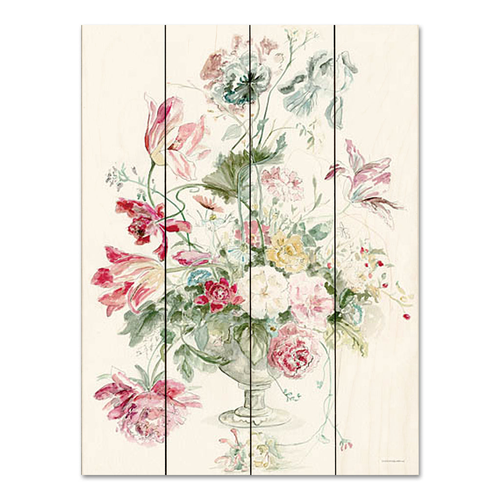 Kamdon Kreations KAM773PAL - KAM773PAL - Posh and Pleasant - 12x16 Flowers, Pink Flowers,  Bouquet, Vase, Decorative, Spring, Cottage/Country from Penny Lane