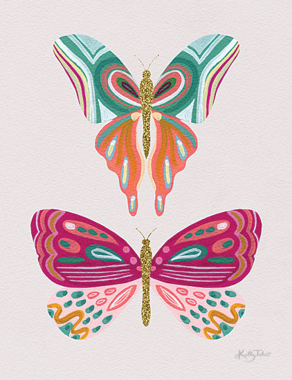 Kelley Talent KEL277 - KEL277 - Colorful Butterflies I - 12x16 Butterflies, Colorful Butterflies from Penny Lane