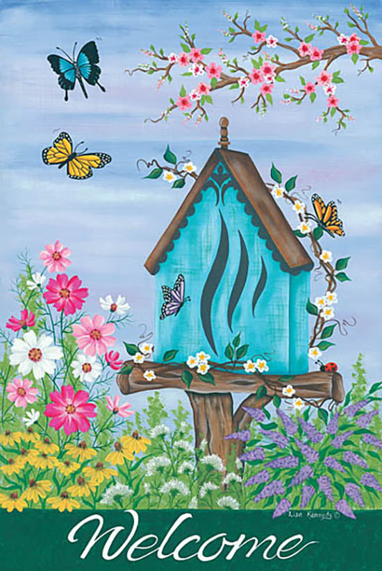 Lisa Kennedy Licensing KEN1122 - KEN1122 - Butterfly House - 0  from Penny Lane