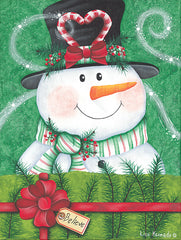 KEN1226 - Snowman Gift - 12x16