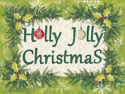 Lisa Kennedy KEN925 - Holly Jolly Christmas - Signs, Holiday, Holly, Wreath from Penny Lane Publishing