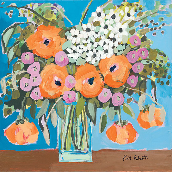 Kait Roberts KR409 - KR409 - Thoughtful - 12x12 Flowers, Bouquet, Still Life, Vase from Penny Lane