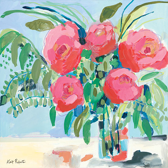 Kait Roberts KR410 - KR410 - Look how Far We’ve Come - 12x12 Flowers, Bouquet, Roses, Vase, Still Life from Penny Lane