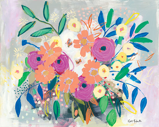 Kait Roberts KR415 - KR415 - Adore - 16x12 Abstract, Flowers, Bouquet, Botanical from Penny Lane