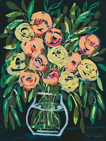 Kait Roberts KR463 - KR463 - Blooming at Night     - 12x16 Flowers, Bouquet, Vase from Penny Lane