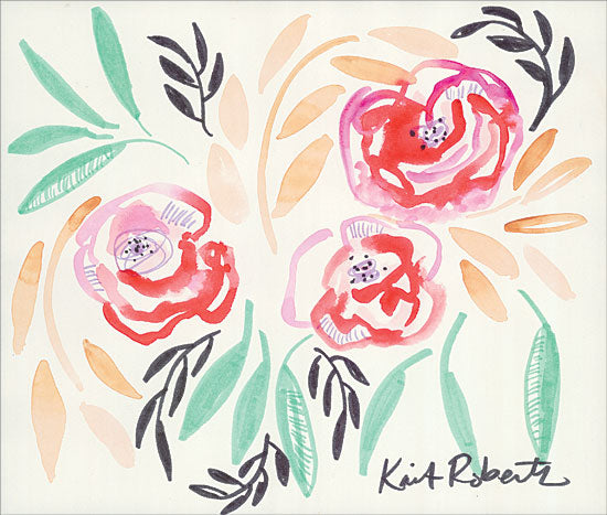Kait Roberts KR484 - KR484 - Friends - 16x12 Flowers, Abstract, Greenery from Penny Lane