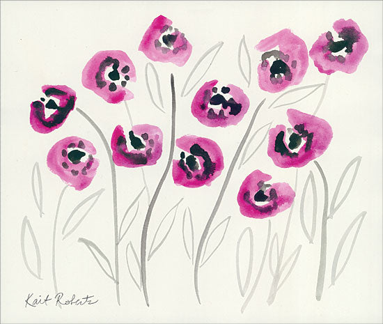 Kait Roberts KR486 - KR486 - Secret Admirer - 12x16 Flowers, Abstract, Modern from Penny Lane
