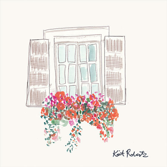 Kait Roberts KR610 - KR610 - Home - 12x12 Windows, Flowers from Penny Lane