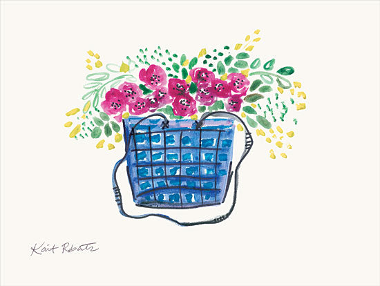 Kait Roberts KR658 - KR658 - I Didn't Expect to Buy These Flowers - 16x12 Purse, Flowers from Penny Lane