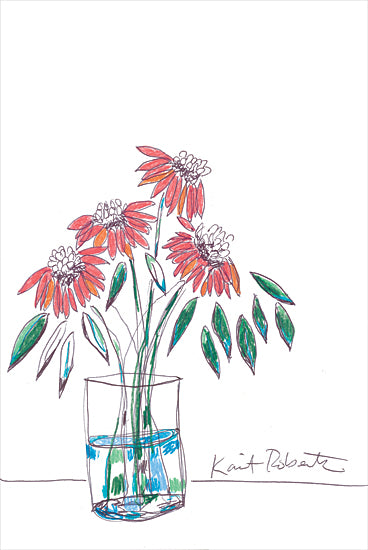 Kait Roberts KR717 - KR717 - Prettifying:  A Verb - 12x18 Flowers, Glass Jar, Vase, Boutique, Blooms, Botanical from Penny Lane