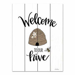 LAR483PAL - Welcome to Our Hive    - 12x16