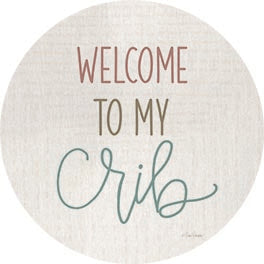 Lisa Larson LAR536RP - LAR536RP - Welcome to My Crib - 18x18  from Penny Lane