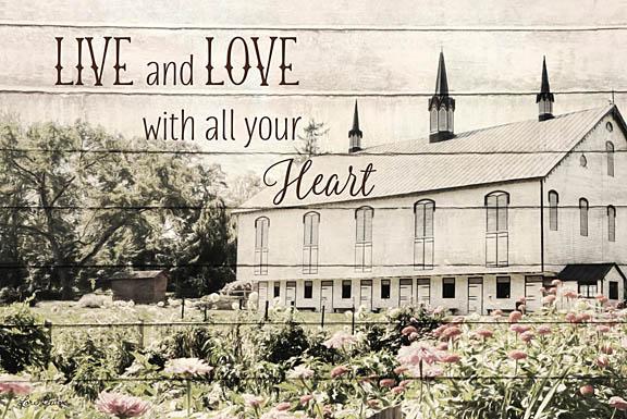 Lori Deiter LD1108 - Live and Love Barn - Barn, Lettering, Love from Penny Lane Publishing