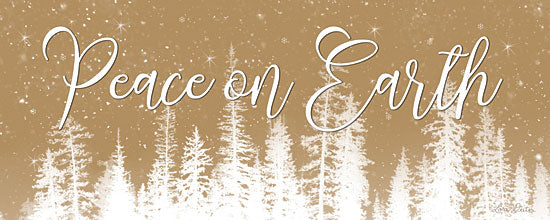 Lori Deiter LD1582 - LD1582 - Peace on Earth  - 18x9 Signs, Typography, Trees, Snow, Peace on Earth, Christmas from Penny Lane