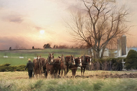 Lori Deiter LD1913 - LD1913 - Lancaster Spring Plowing - 18x12 Horses, Farm, Barn, Spring, Farmers, Plowing, Farming, Photography from Penny Lane
