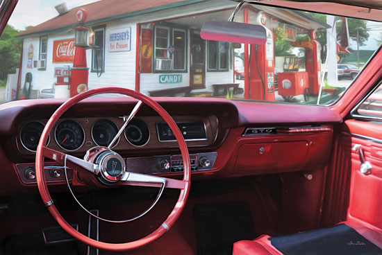 Lori Deiter LD1921 - LD1921 - Pontiac GTO Pitstop - 18x12 Photography, Pitstop, Vintage, Car from Penny Lane
