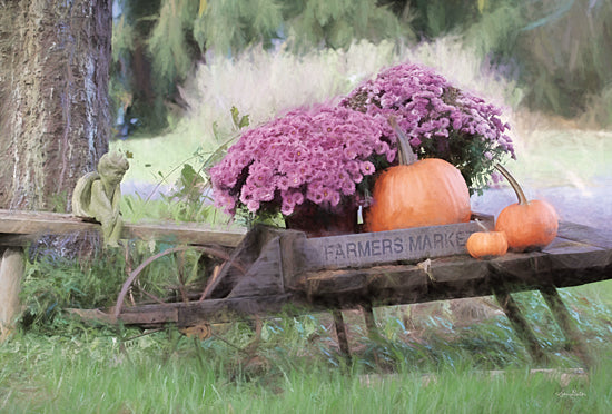 Lori Deiter LD1940 - LD1940 - Fall Display - 18x12 Farmers Market, Fall, Pumpkins, Flowers, Photography from Penny Lane