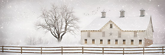 Lori Deiter LD2162A - LD2162A - Always Believe - 36x12 Barn, Farm, Winter, Snow, Tree, Landscape from Penny Lane