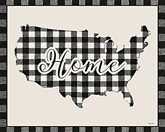 Lori Deiter LD2260 - LD2260 - USA Home Plaid - 16x12 Home, USA, America, Buffalo Plaid from Penny Lane