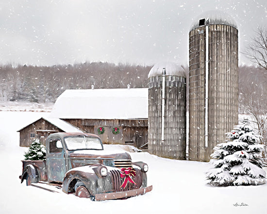 Lori Deiter LD2325 - LD2325 - North Country Christmas - 16x12 Farm, Barn, Truck, Holidays, Christmas, Winter, Photography from Penny Lane
