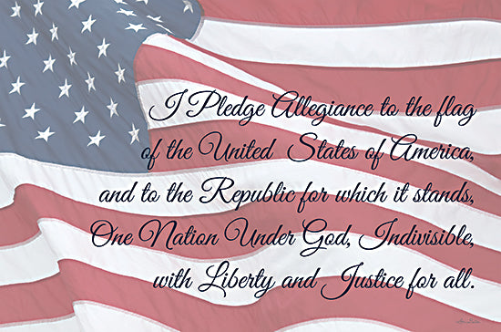 Lori Deiter LD2529 - LD2529 - I Pledge Allegiance I - 18x12 I Pledge Allegiance, Flag, American Flag, Photography, Patriotic from Penny Lane