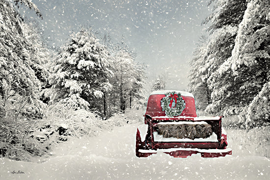 Lori Detier Licensing LD2618LIC - LD2618LIC - Snowed In Red Truck - 0  from Penny Lane