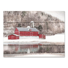 LD2629PAL - Belleville Snowy Barn - 16x12