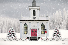 LD2664 - Christmas Church - 18x12