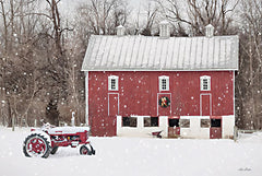 LD2719 - Lickdale Farm in Winter - 18x12