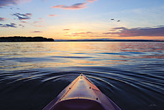 LD2884 - Kayaking on French Bay - 18x12