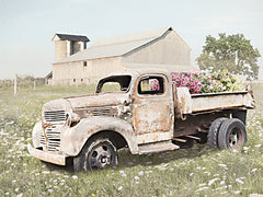 LD2886 - Days Gone By Flower Truck - 16x12