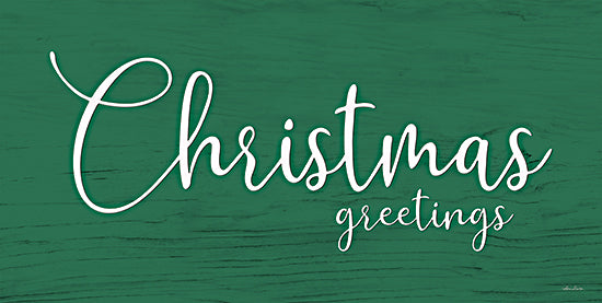 Lori Deiter LD2974 - LD2974 - Christmas Greetings   - 18x9 Christmas, Holidays, Typography, Signs, Green, White, Christmas Greetings from Penny Lane