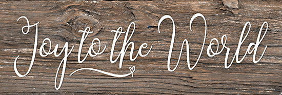 Lori Deiter LD2975 - LD2975 - Joy to the World   - 18x6 Christmas, Holidays, Typography, Signs, Brown, White, Joy to the World from Penny Lane
