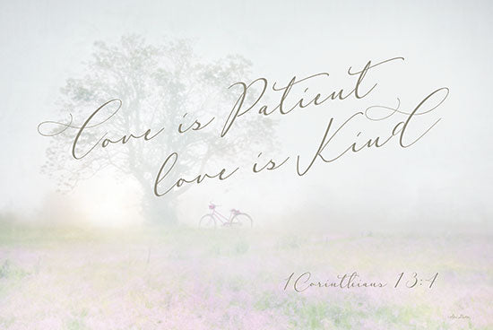 Lori Deiter LD3032 - LD3032 - Love is Patient - 18x12 Love is Patient, Love is Kind, Bible Verse, 1 Corinthians, Religious, Typography, Signs, Spring from Penny Lane