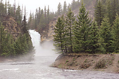 LD3102LIC - Glacier National Park Waterfall - 0