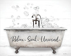 LD3156 - Relax, Soak, Unwind Bathtub - 16x12